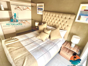DEPARTAMENTO DE DOS RECAMARAS CON ALBERCA EN CONDOMINIO ZONA DIAMANTE