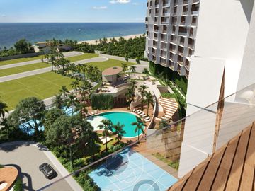 Condominio con club de playa, vista al mar, en venta Chicxulub Puerto, Merida.