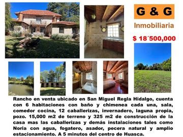Cabañas en venta Huasca Hidalgo