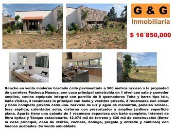 Cabañas en venta Huasca Hidalgo