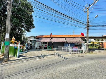 ขายที่ดินพร้อมกิจการห้องแถว ซอยวัดบางฝ้าย บางหัวเสือ ปู่เจ้า สำโรง สมุทรปราการ