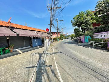 ขายที่ดินพร้อมกิจการห้องแถว ซอยวัดบางฝ้าย บางหัวเสือ ปู่เจ้า สำโรง สมุทรปราการ