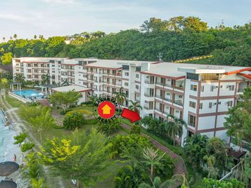 Studio Condo Unit For Sale in Beachfront Holiday Oceanview Residences Babak Samal