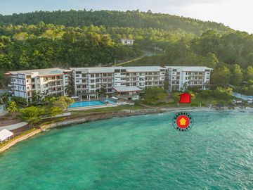Studio Condo Unit For Sale in Beachfront Holiday Oceanview Residences Babak Samal
