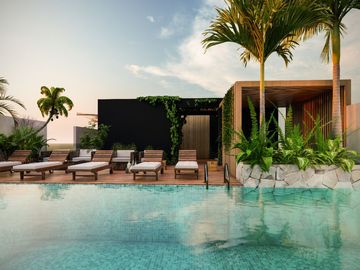 DEPARTAMENTOS DE 1 HABITACION EN VENTA EN PLAYA DEL CARMEN A MINUTOS DE LAS PLAYAS