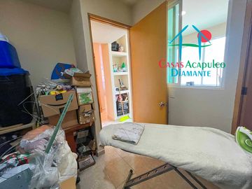 Depa en renta vacacional para 10 personas. Con terraza y vista al mar