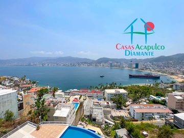 Depa en renta vacacional para 10 personas. Con terraza y vista al mar