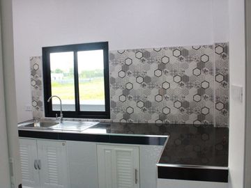 New house sale, 3 bedrooms, 2 bathrooms, 50Wa., 1.99MB, Saraphi District, Chiang Mai.