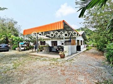 ขายที่ดิน บางพลี เนื้อที่ 10-1-24 ไร่ ต.ศรีษะจระเข้ใหญ่ บางเสาธง บางนา-ตราด กม.23 ขาออก ผังสีม่วง ติดถนนตัดใหม่ 8 เลน ใกล้สนามบินสุวรรณภูมิ ขายถูก ไร่