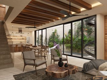 Preciosas Villas 3 recámaras en Aldea Zama
