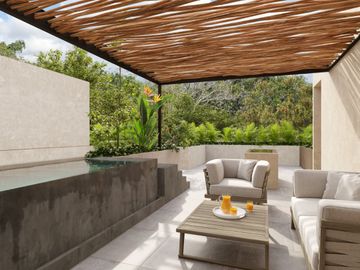 Preciosas Villas 3 recámaras en Aldea Zama