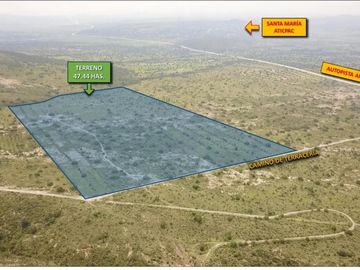 47.44 Hectáreas en Villa de Tezontepec, Hidalgo