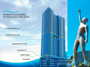 CONDO IN PASIG | BRIDGETOWNE | CIRRUS RESIDENCES | PRESELLING | STUDIO UNIT | NEAR MRT 4