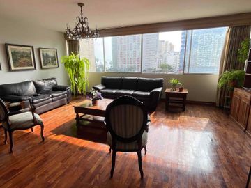 VENDO DEPARTAMENTO REMODELADO CON VISTA AL CLUB TERRAZA, MIRAFLORES