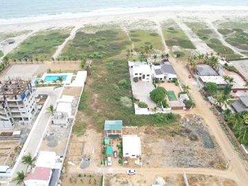 VILLAMIL PLAYAS VIA A DATA VENDO TERRENO FRENTE AL MAR
