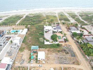 VILLAMIL PLAYAS VIA A DATA VENDO TERRENO FRENTE AL MAR