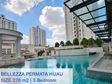 Dijual Apartemen Belleza Suites Permata Hijau 3 Bedroom
