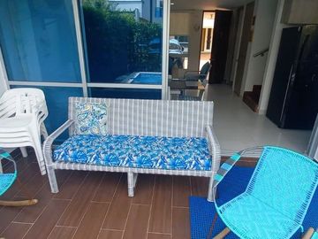 casa amoblada en venta en conjunto en Ricaurte- Cundinamarca
