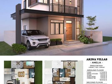 Bacolod House For Sale Akina Villas Amelia Model 4 Bedroom House, Bacolod City