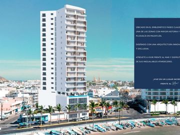 DEPARTAMENTOS EN VENTA SOBRE EL MALECON DE MAZATLAN SINALOA