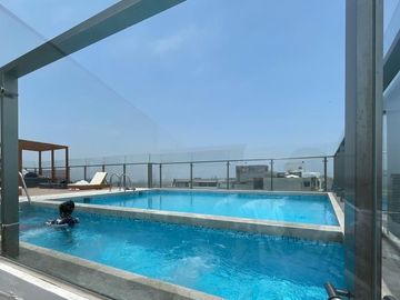 EXCELENTE INVERSIÓN: LOFT AMOBLADO Y EQUIPADO EN BARRANCO LÍMITE CON MIRAFLORES