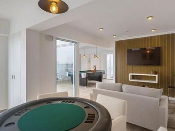 EXCELENTE INVERSIÓN: LOFT AMOBLADO Y EQUIPADO EN BARRANCO LÍMITE CON MIRAFLORES