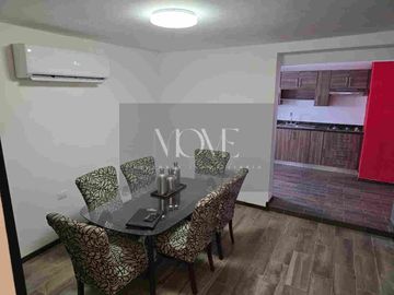 RENTA HERMOSO Y FUNCIONAL DEPARTAMENTO, COMPLETAMENTE AMUEBLADO DE 2 RECAMARAS