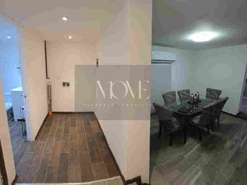 RENTA HERMOSO Y FUNCIONAL DEPARTAMENTO, COMPLETAMENTE AMUEBLADO DE 2 RECAMARAS