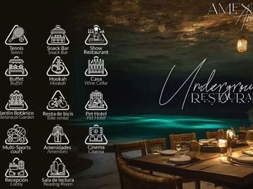 Venta de departamento totalmente amueblado en Aldea Zama