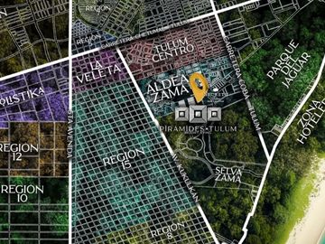 Venta de departamento totalmente amueblado en Aldea Zama