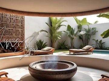 Venta de departamento totalmente amueblado en Aldea Zama
