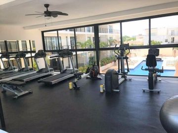 B102:Increible Depto Amueblado en Planta Baja de 2 rec en Cancún