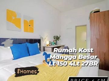 Jual Cepat Rumah Kost Bagus Mangga Besar 27BR