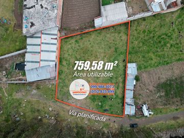 Terreno ideal para construcción en venta, Sector La Playa - San Joaquín T406