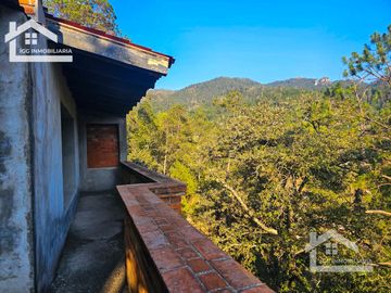 VENTA DE CABAÑA EN MINERAL DEL CHICO MUY CERCA DEL PUEBLO EN OBRA NEGRA