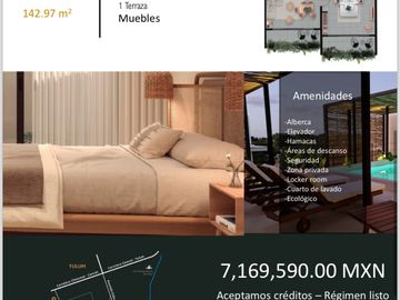 Departamentos en VENTA, Tulum
