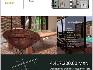 Departamentos en VENTA, Tulum