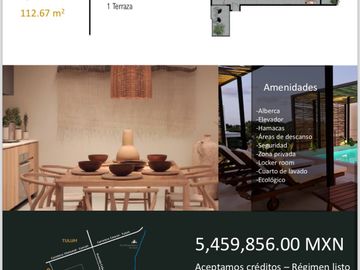 Departamentos en VENTA, Tulum