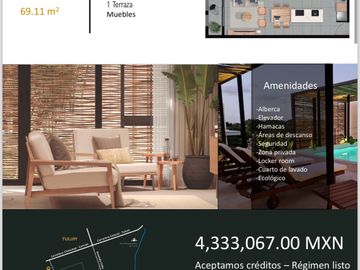 Departamentos en VENTA, Tulum