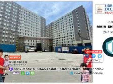 Condominium Near Dangwa Flower Market Urban Deca Manila Rent to Own thru PAG-IBIG, Bank or In-house