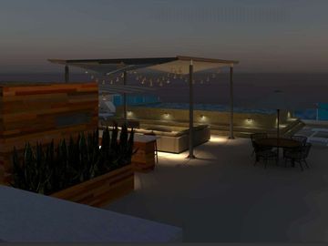 Departamento, vista a la montaña, alberca privada, jardín, en venta Huatulco.