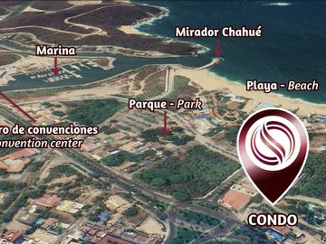 Departamento, vista a la montaña, alberca privada, jardín, en venta Huatulco.