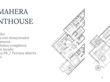Departamento (Penthouse) en Venta Frente a Playa de Telchac con Vista Espectacular