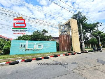 ทาวน์เฮาส์ หมู่บ้าน ไลโอ พหลโยธิน-วัชรพล เนื้อที่ 17.3 ตรว ซอยพหลโยธิน 54/1 แยก 4 แขวงคลองถนน เขตสายไหม กรุงเทพมหานคร