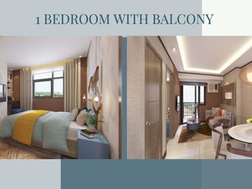 (No DP Promo Nov 2022) 1 Bedroom with Balcony Unit 5I Herald Parksuites Upper East (Megaworld Bacolod)