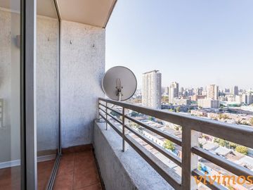 2 Dormitorios + 2 Baños en Santiago Centro, Metro Toesca, Metro República y Metro Moneda