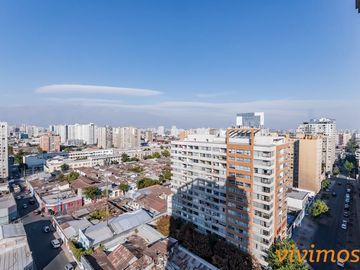 2 Dormitorios + 2 Baños en Santiago Centro, Metro Toesca, Metro República y Metro Moneda