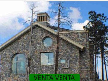 VILLA QUINTA ESTILO CABAÑA DE LUJO EN VENTA EN ARTEAGA COAHUILA ZONA LA VIGA