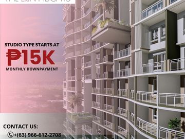 Studio Unit Condo For Sale: The Erin Heights