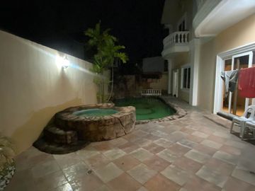 FOR SALE CLASSIC FURNISHED CORNER HOUSE WITH SWIMMING POOL IN ANGELES CITY PAMPANGA